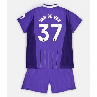Tottenham Hotspur Micky van de Ven #37 Maglia Gara Terza Repliche 2026-27 Bambino Maniche Corte
